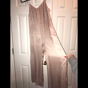 Rose gold/ pink jumpsuit